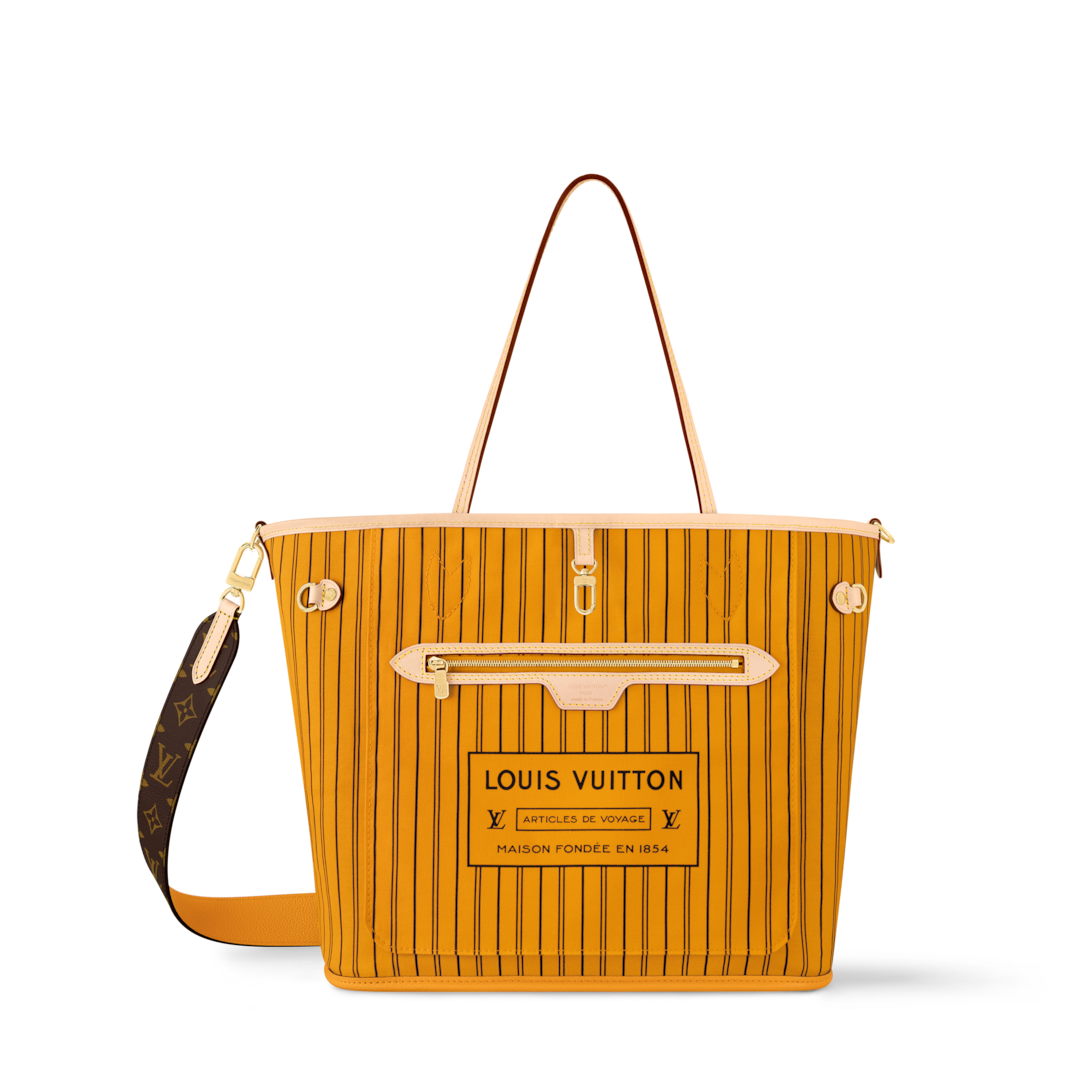 Neverfull MM Monogram Inside Out Stripe Tote | LOUIS VUITTON ®